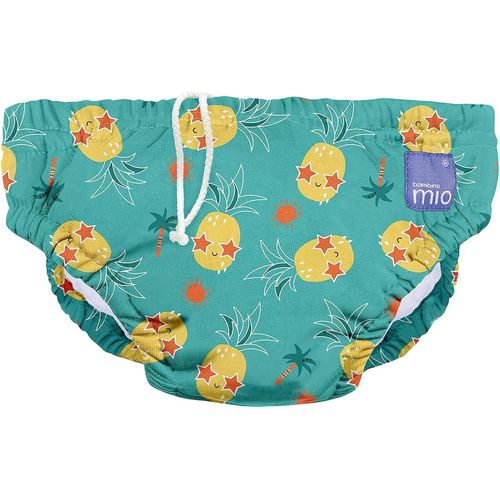 Kalanka-, Couche De Bain Lavable Révolutionnaire, Pour Bébés Et Tout-Petits, Unisexe, Pour Garçons Et Filles, Ananas Festif, Xl (2 Ans Et +)