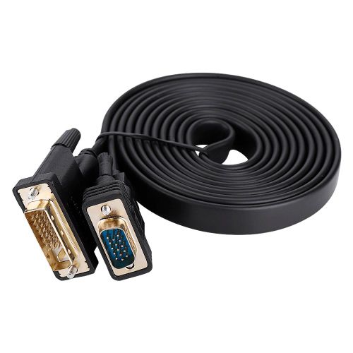 Cable adaptateur convertisseur CableDeconn 1080P DVI 24+1 male vers VGa male