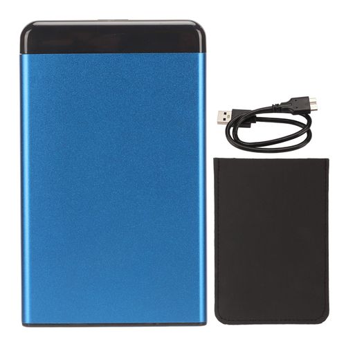 Disque dur externe 2,5 pouces, interface USB 3.0 5 Gbit/s, Plug and Play, pour telephones portables et televiseurs, 500 Go