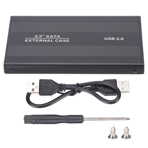 Boitier de disque dur SSD USB 2.0 Plug Play 3 To pour ordinateurs portables OS X, stockage de donnees externe, noir