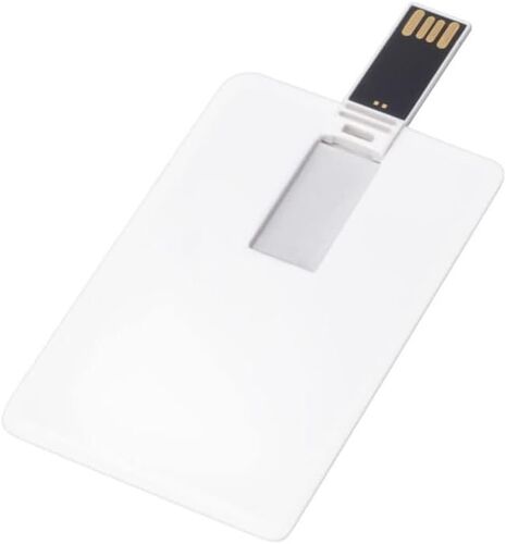 Clé USB 32Go Cartes Blanches,Flash Drive USB Pendrive en Silicone (32Go,Cartes Blanches)