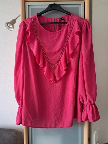 Tunique Taille 54-56 Rose Vif