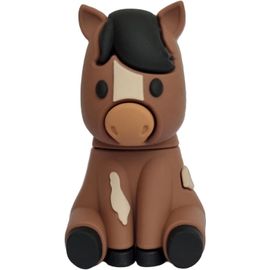 Clé USB cheval 8 Go Idée cadeau e pour femme, petite amie, chevaux adolescentes ou amateurs de chevaux Marron
