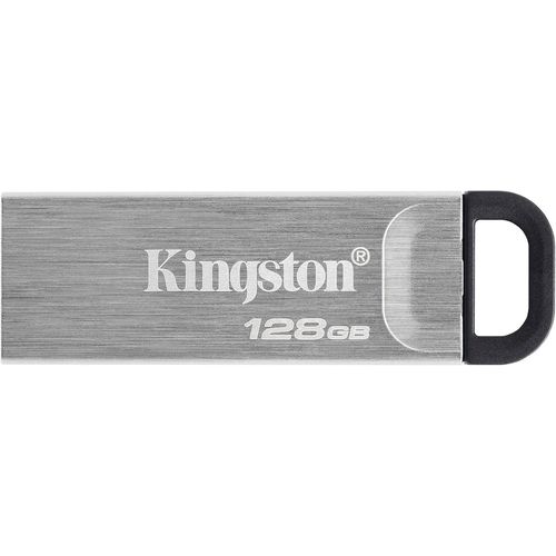KALANKA-DataTraveler Kyson USB 3.2 Gen 1 Clé USB 128Go - Avec élégant boîtier métal sans capuchon