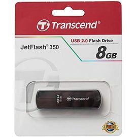 Clé USB JetFlash 350 8GB USB 2.0 Mémoire portable Plug-and-Play pour PC/Mac/Portable TS8GJF350