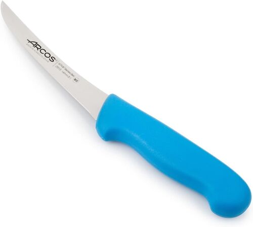 Couteau Désosseur Lame Acier Inoxydable Nitrum 140 Mm. Couteau Professionnel Pour Viande. Manche Ergonomique Polypropylène. Série 2900. Bleu