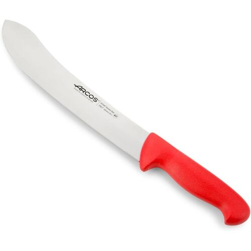 Couteau De Boucher En Acier Inoxydable Nitrum. Couteau De Cuisine Professionnel Pour Viande. Poisson Et Légumes. Manche Ergonomique En Polyoxyméthylène. Série 2900. Couleur Verte