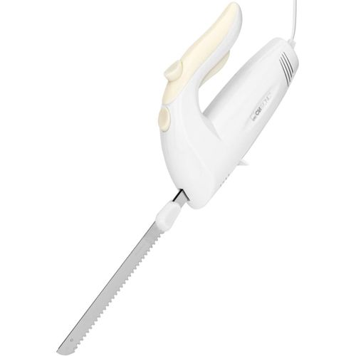Mevronisshop-Em 3062 ¿ Couteau Électrique Dentelé En Acier Inoxydable, 150 W, Blanc