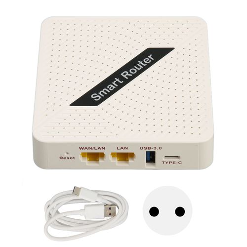 Routeur Portable WiFi 6, 1775Mbps, prise en charge du Port LAN WAN, connexion de plusieurs appareils, point d'accès WiFi Mobile 5G, 100 à 240V, prise ue
