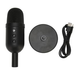 Microphone Usb Mu2000 à Condensateur Rotatif à 360 DegréS Avec SystèMe De Traitement Du Son Dsp Pour Pc Ps5