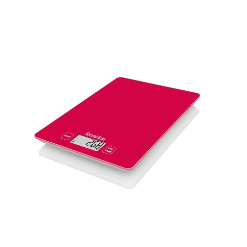 Balance De Cuisine Électronique, Capacité 3 Kg, Tare, Conversions Liquides, Ultra-Fine Et Compacte, Ecran Lcd, Auto On, Rouge