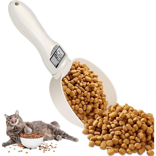 Letnerny-Balance De Cuisine Numérique 1 G Précision 800 G Balance De Cuisine Numérique Avec Écran Lcd Cuillère Doseuse Amovible Pour Nourriture Pour Chien, Lait En Poudre, Épices Et Aliments