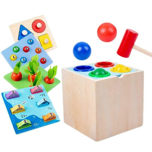 Jouet de radis à tirer multifonctions, jouet de tri de formes de pêche magnétique d'intérieur, jouet d'entraînement de coordination ?il-main pour enfants-style1