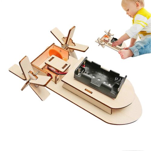 Kits de construction STEM Jouets éducatifs en bois pour les tout-petits Jeu d'apprentissage de la motricité fine