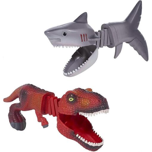 Lot de 12 boîtes en étain avec figurines de dinosaures en plastique, modèle réal