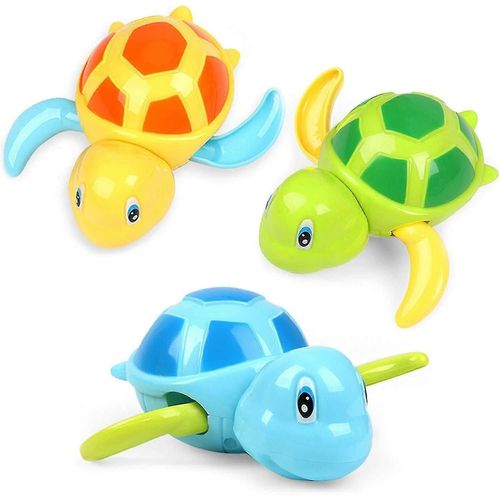 Jouets De Bain Pour Enfants De 1 An, 2, 3, 4 Et 5 Ans, Jouets De Piscine Pour Bébés, Tortue Nageuse Mécanique, Jouets Flottants Pour Le Bain