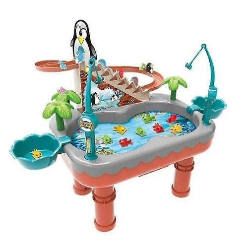 Table De Pêche 2025 Pour Enfants, Jouets De Table D'eau Et De Sable Pour Tout-Petits, Jouets De Table De Jeu D'extérieur Pour Tout-Petits, Tables D'activités Sensorielles Aquatiques.