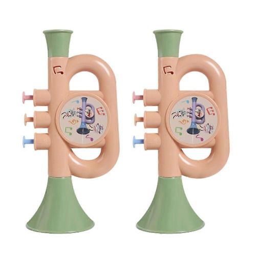 Lot de 2 trompettes créatives 20 x 10 cm, idéales pour la piscine