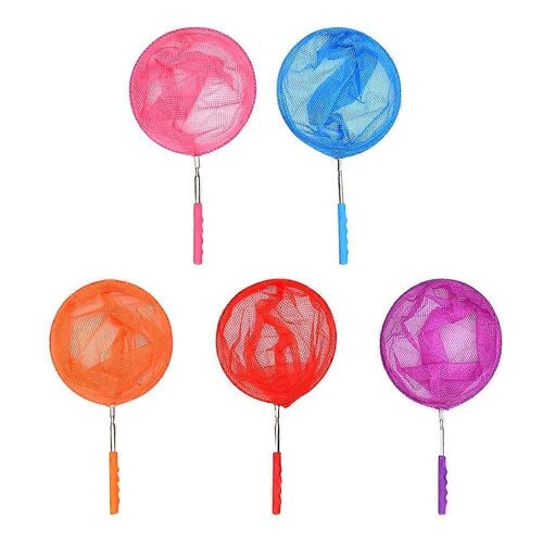 Filet de pêche pour enfants, durable, anti-papillons, activités de plein air, facile à utiliser, 5 pièces