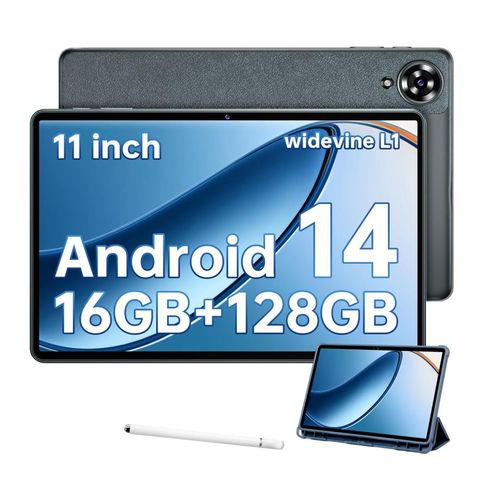 OUKITEL OT11 4G Tablette, Android 14,16Go+128Go Gris