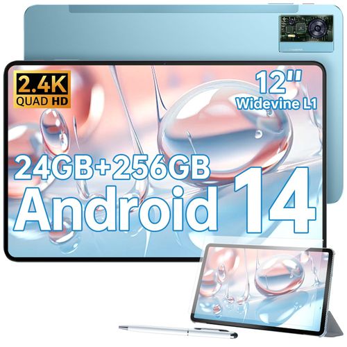 OUKITEL OT5S Tablette,Android,24Go+256Go Bleu