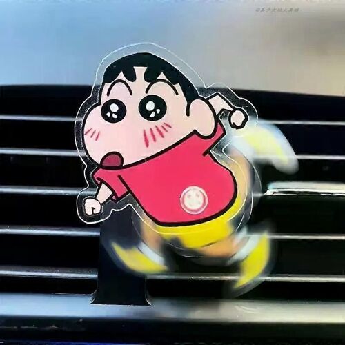 Kawaii Dessin Animé Voiture Sortie D'air Décoration Climatisation Acrylique Accessoires Clip Rotatif Jouets Enfants Cadeaux-Xiaoxine