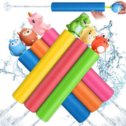 Pistolets À Eau Pour Enfants, Jouets Aquatiques Pour Tout-Petits (6 Pièces)
