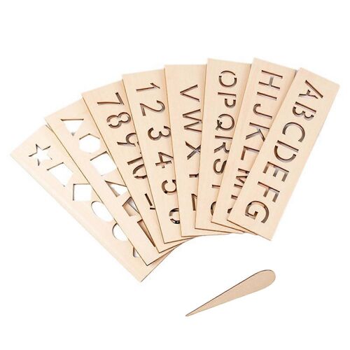 Tableau d'entraînement aux lettres et aux chiffres, outil de traçage des alphabets, jouet éducatif pour apprendre à écrire les lettres et les chiffres, jeu de motricité fine-Style de lettre