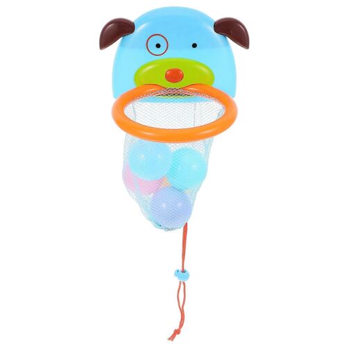 Jouets Aquatiques Pour Le Bain Des Bébés, 1 Ensemble, En Forme De Basket-Ball, Exercice De Préhension Des Mains Pour Bébés