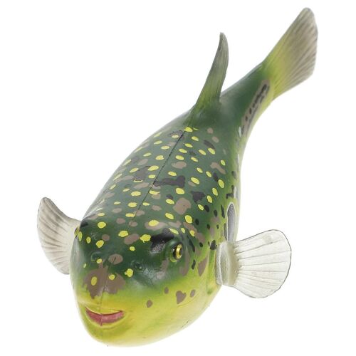 Jouet poisson modèle poisson fête faveur balcon décor 4.5X5.3X10CM 1 ensemble pour enfants