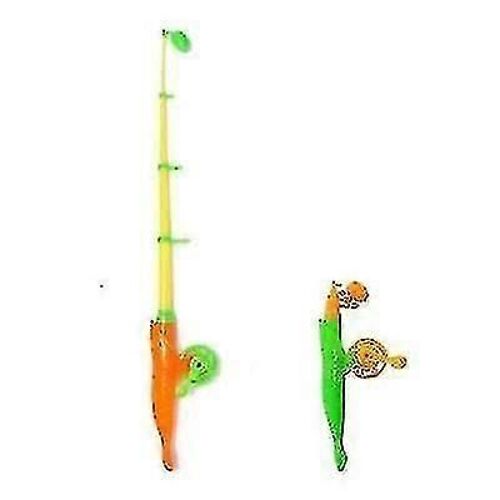 Jeu de pêche magnétique avec poissons aquatiques, idéal pour les jeux imaginatifs des enfants-1 pièce aléatoire -10