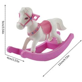 Modèles de chevaux à bascule, petits jouets, décoration de salle de bain, cadeaux de vacances, mignons, outils pédagogiques pour enfants d'âge préscolaire