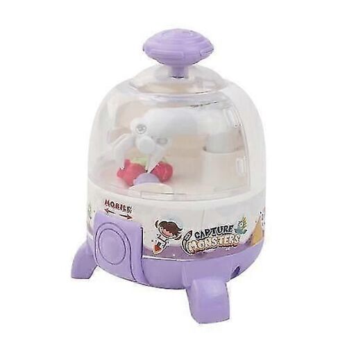 Jouet Pour Enfants Avec 6 Figurines, Autocollant Diy, Mini Jeu D'arcade Pour La Coordination ?Il-Main Des Tout-Petits, Cadeau Pour Garçons Et Filles-Violet