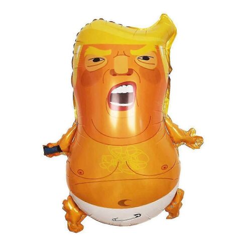 Ballon Trump en colère 2025, 23 pouces, ballons flottants Donald, mini jouet de fête, nouveauté
