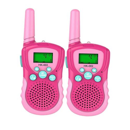 Lot de 2 talkies-walkies bidirectionnels pour enfants, jouets pour jeux, garçons de 3 à 14 ans