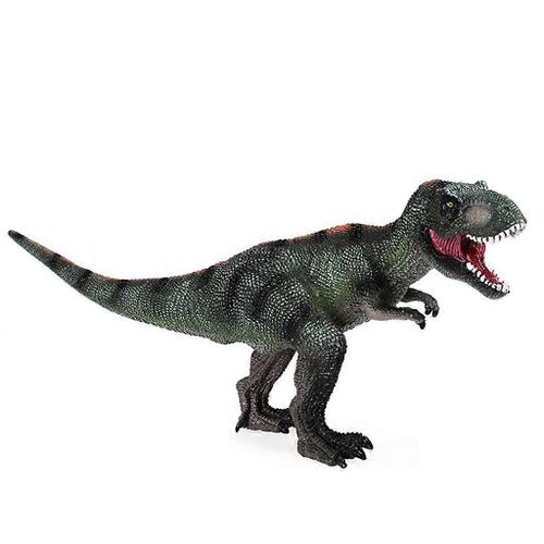 Figurines de dinosaures réalistes, jouets cognitifs, décoration de fête pour enfants, garçons, filles et tout-petits-Chasse au tyrannosaure