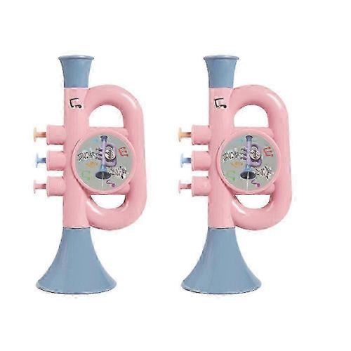 Lot de 2 jeux de tir à l'eau en forme de trompette pour enfants, pour piscine