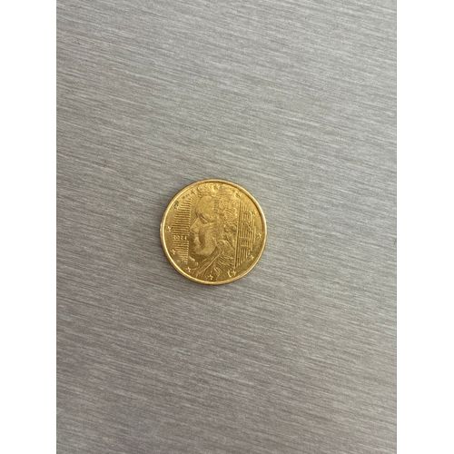Pièce 0,50c Marie Curie Rare 