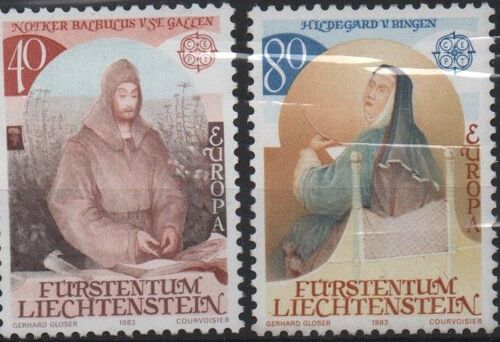 Liechtenstein Timbres Europa 1983