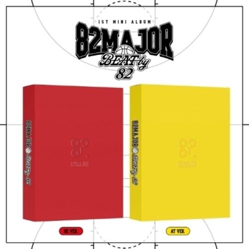 82major - Beat By 82 - Random Cover - Incl. 84pg Photobook, Trading Card, Id Card, 2 Photocards, 2 Logo Stickers, 2 Standing Dolls, Sticker Board & Sticker + Folded Poster [Compact Discs] Photo Book, Photos, Poster, Stickers, Asia - Import