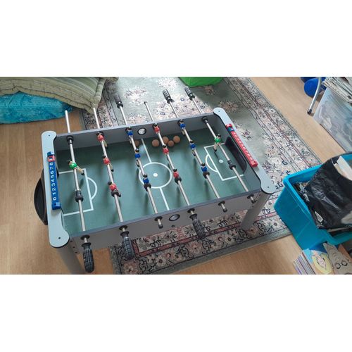 Baby Foot De Chambre Sur Pied Avec 5 Boules. Tb État.