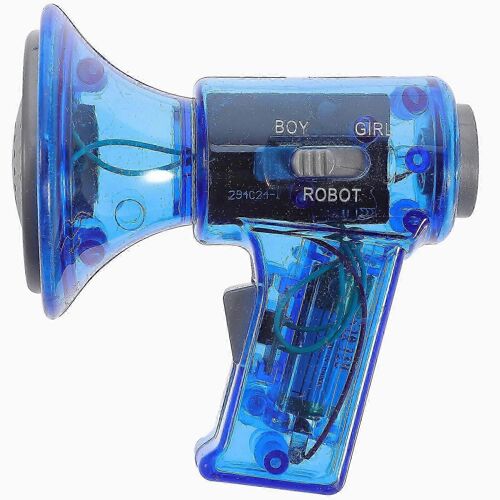 1 mini mégaphone jouet intéressant en plastique (sans batterie)