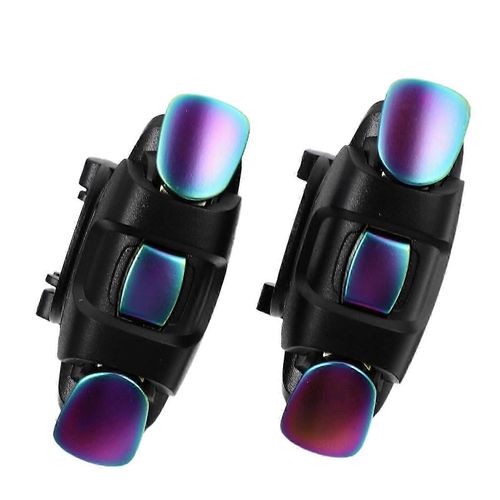 Boutons De Déclenchement Pour Manette De Jeu Trigger Smartphone Games Noir 4.5x2.5x2cm Gaming Enhancement 1 Paire