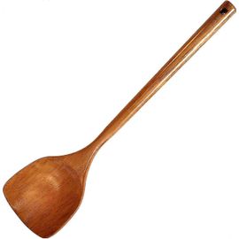 Spatule En Bois À Long Manche Pour La Cuisine - Ustensiles De Cuisine Faits Main