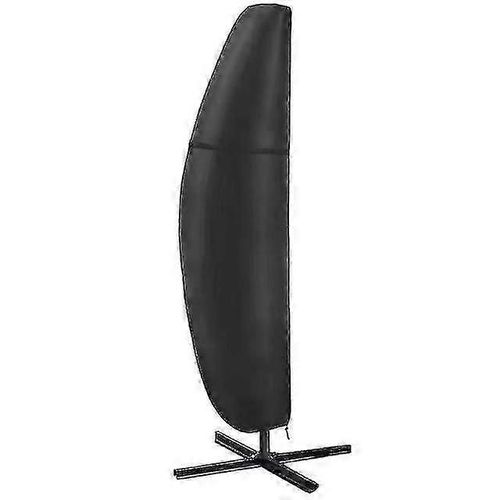 Housse De Protection Pour Parasol En Tissu Oxford 420d Imperméable, Housse De Parasol Anti-Uv Avec Fermeture Éclair (280 X 30/81/50 Cm)