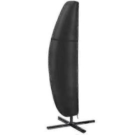 Housse De Protection Pour Parasol En Tissu Oxford 420d Imperméable, Housse De Parasol Anti-Uv Avec Fermeture Éclair (280 X 30/81/50 Cm)