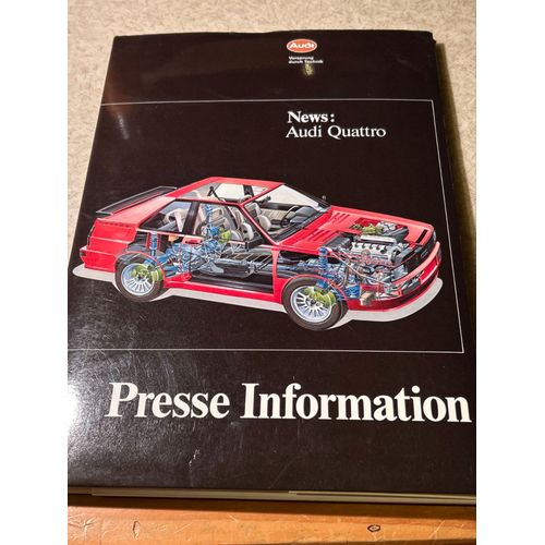 Presse Information Audi Quattro