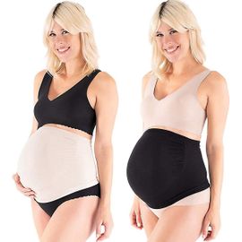 Lot De 2 Ceintures De Soutien Pour Femme, Élastiques, Taille Xxl, Pour La Grossesse