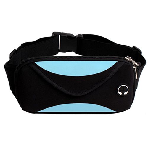 Sac banane de sport étanche pour homme et femme, ceinture de course réglable pour argent, passeport, billets, téléphone portable, idéal pour l'escalade, les voyages, le cyclisme et le jogging