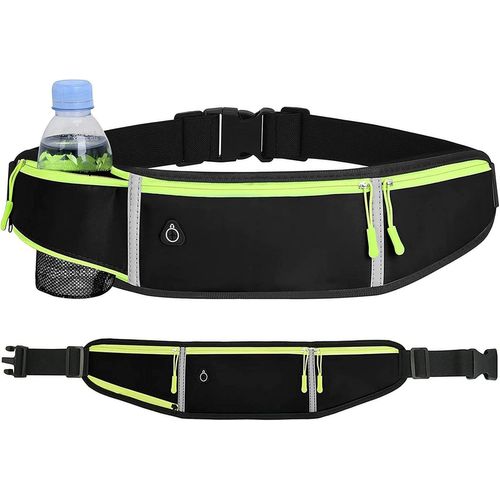 Sac banane unisexe réglable pour adulte, sac de sport étanche pour femme et homme, sac banane, course, ceinture de course, sac banane sport étanche